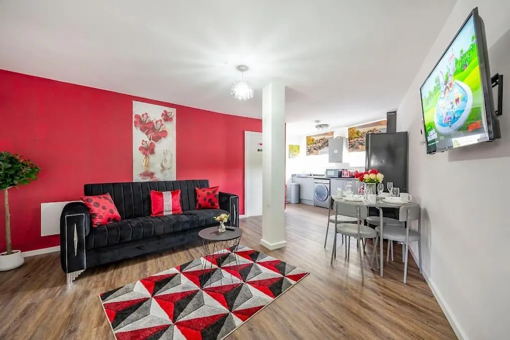 *F1Br* For Your Most Relaxed & Cosy Stay + Free Parking + Free Fast Wifi Batley Lejlighed